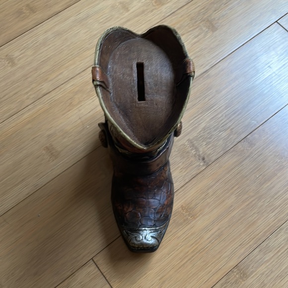 Cowboy piggie bank - Picture 5 of 6